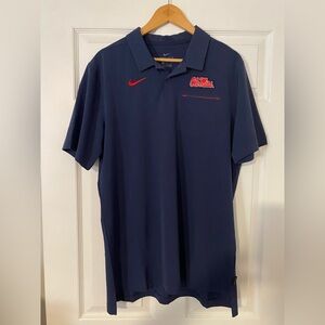 Nike Men's Navy Ole Miss Polo